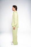 Iguana Green Linen Pants