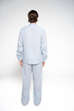 Arctic Blue Linen Pants