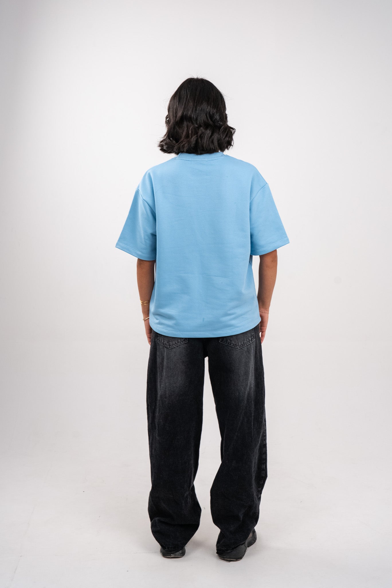 Blue Heavy Weight Boxy T-Shirt