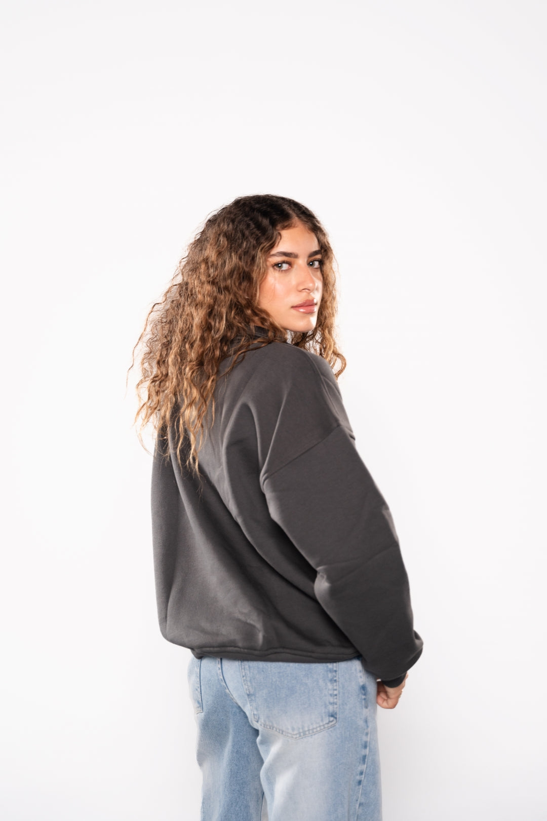 Iron Grey Quarter-Zipper