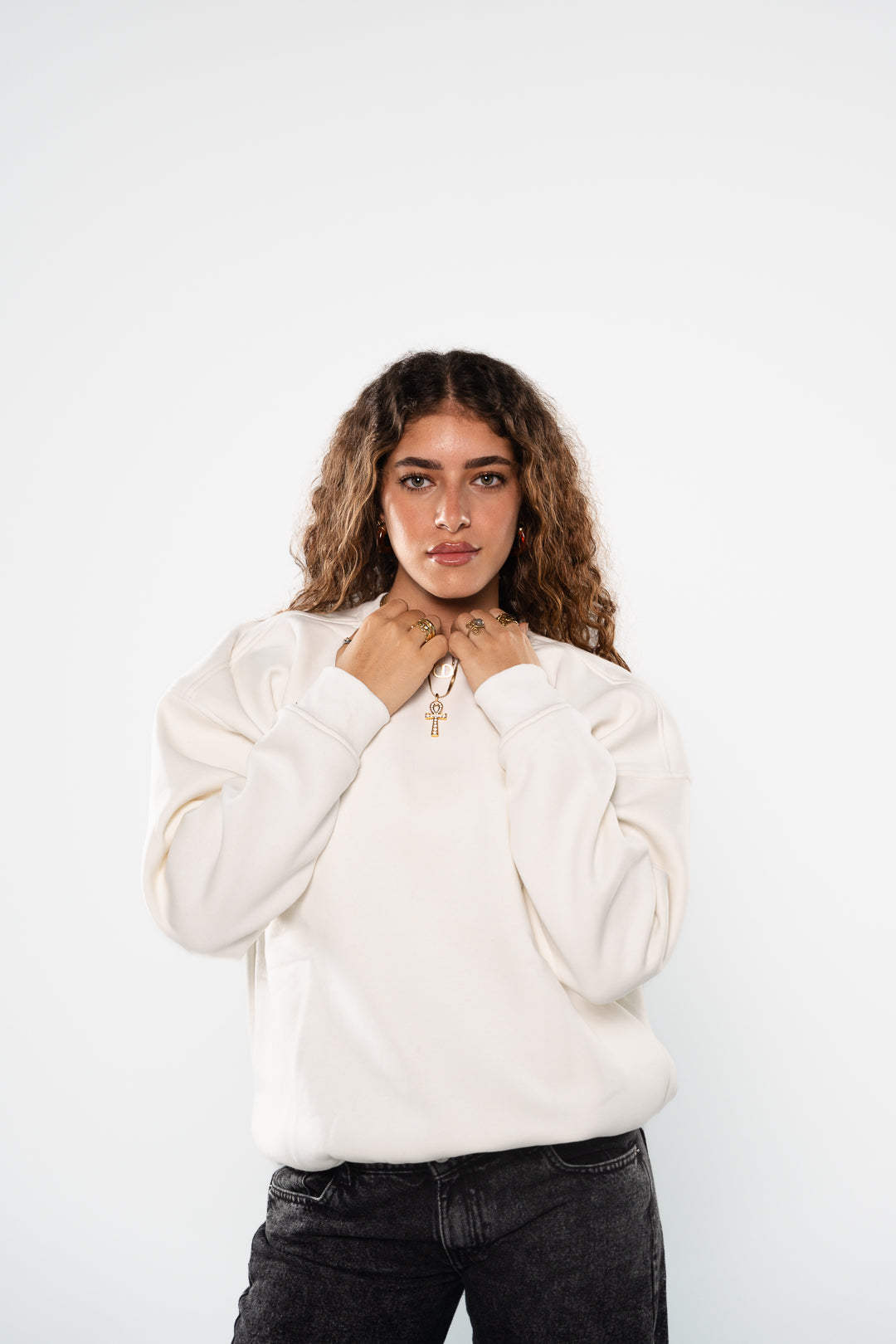 Ice White Crew-Neck