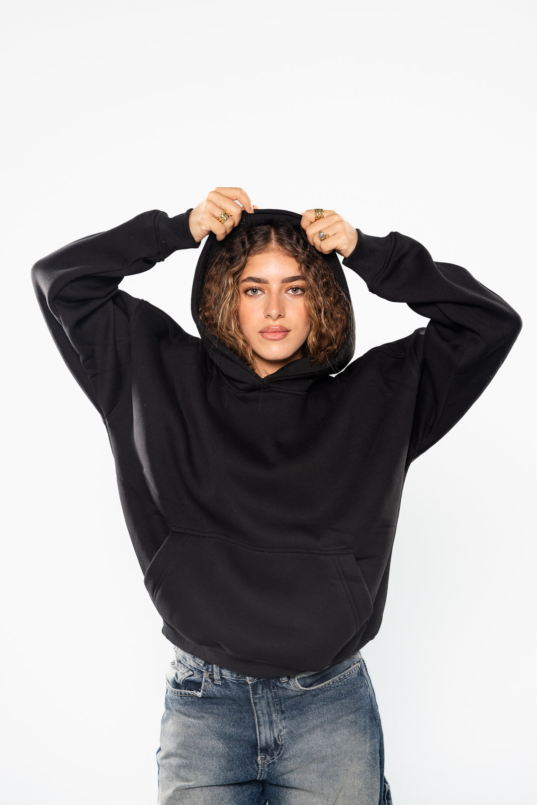Ink Black Hoodie