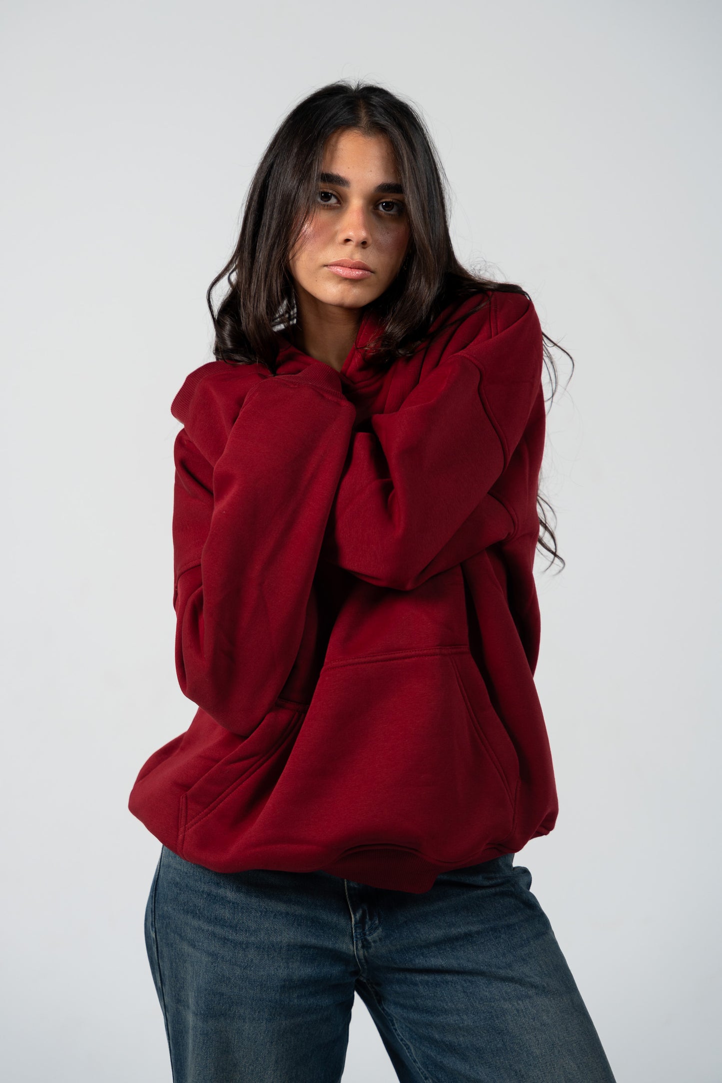 Wine Burgundy Hoodie