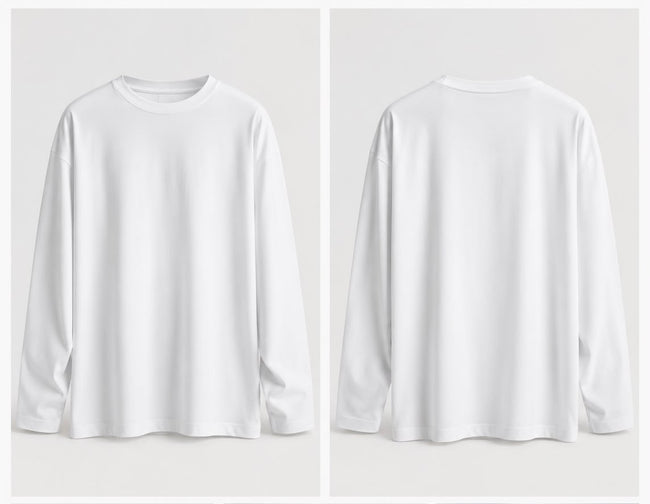 Ice White LongLine T-shirt