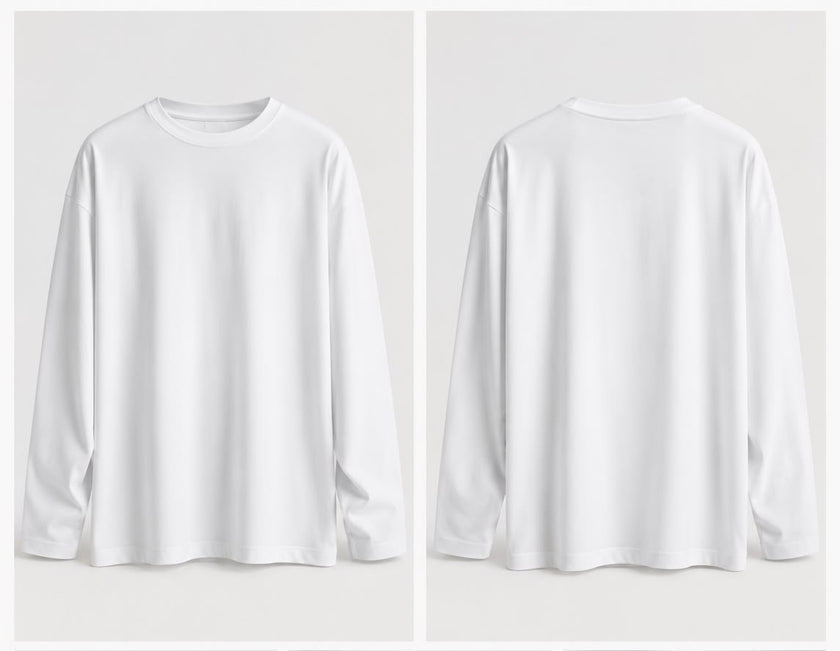 Ice White LongLine T-shirt