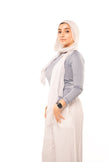 Iron Grey Long Sleeve Top