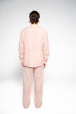 Salmon Pink Linen Shirt