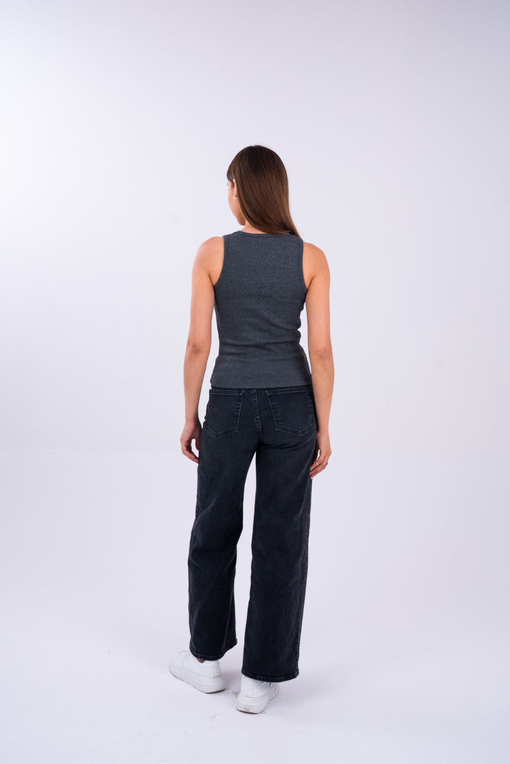 Dim Gray Tank Top