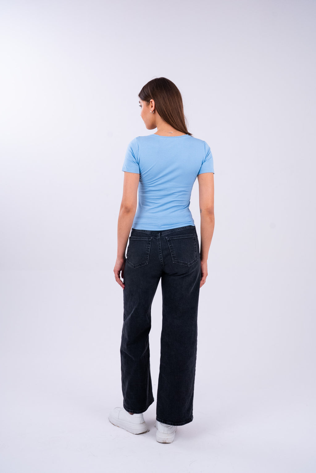 Jordy Blue U-Shaped Top