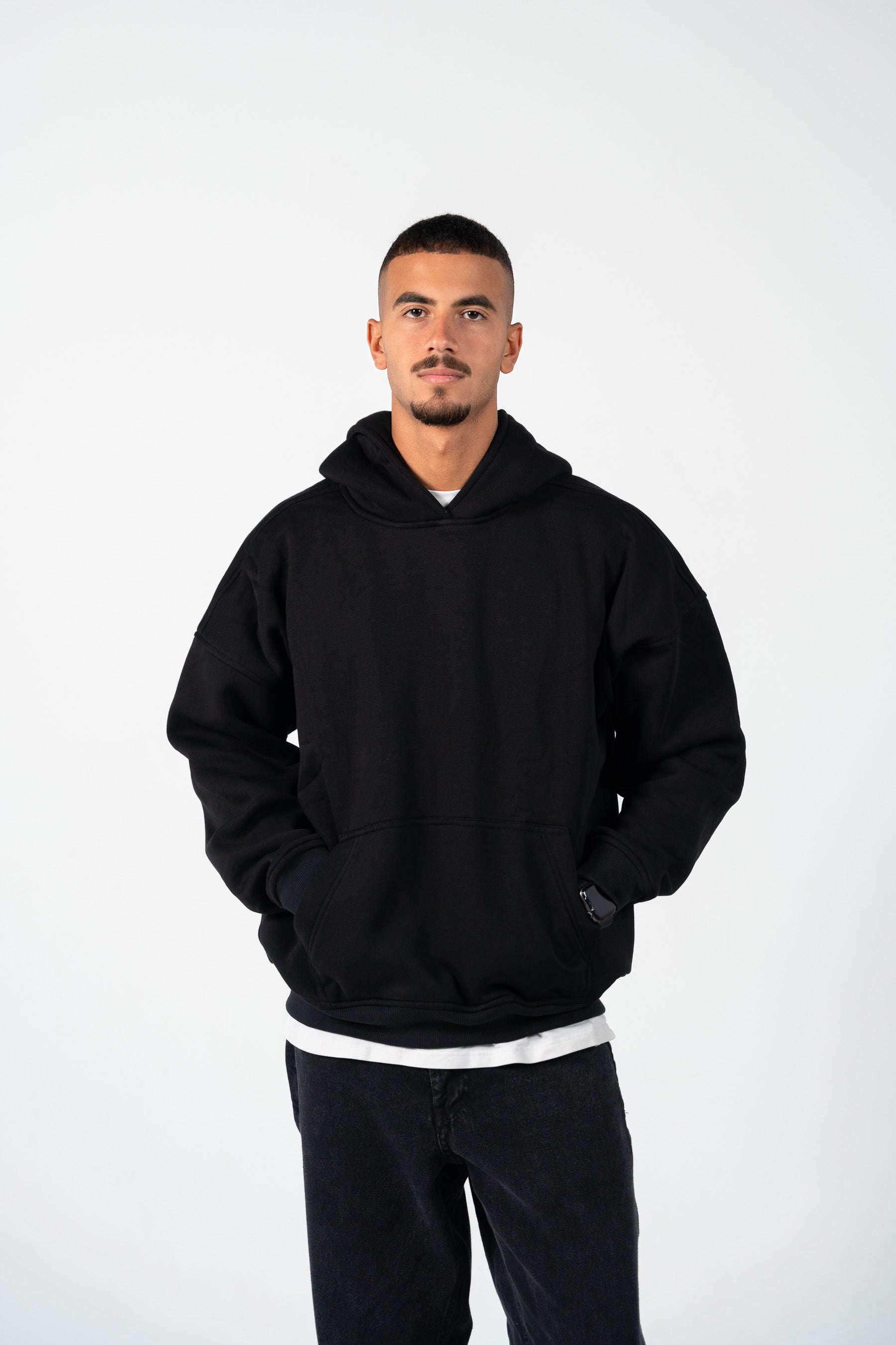 Ink Black Hoodie