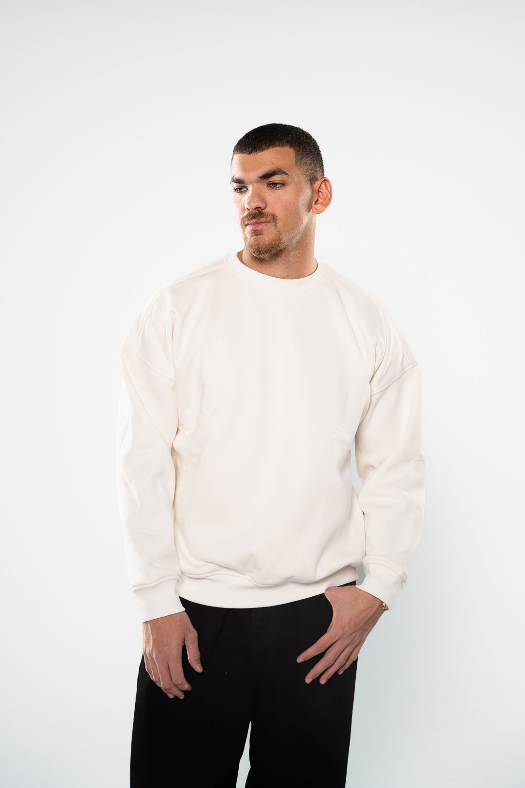 Ice White Crew-Neck