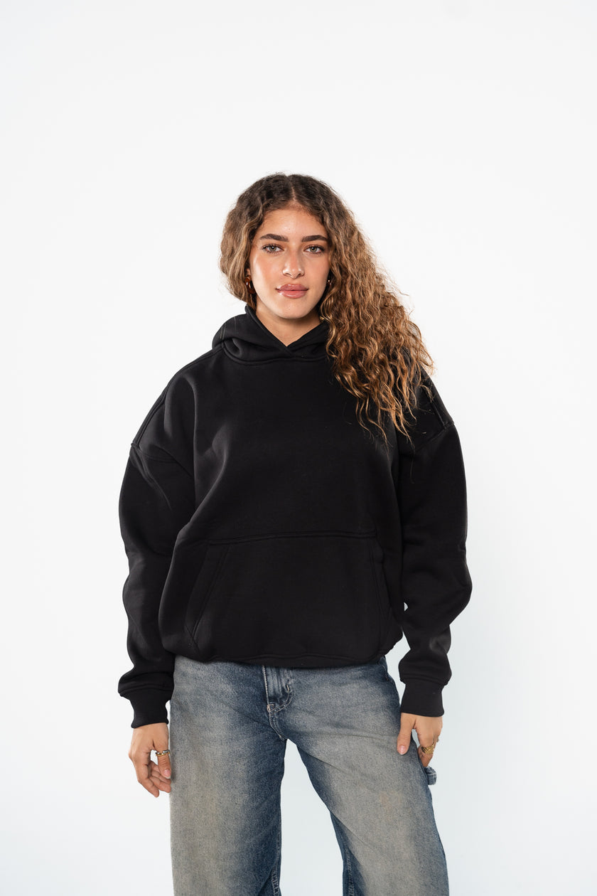 Ink Black Hoodie