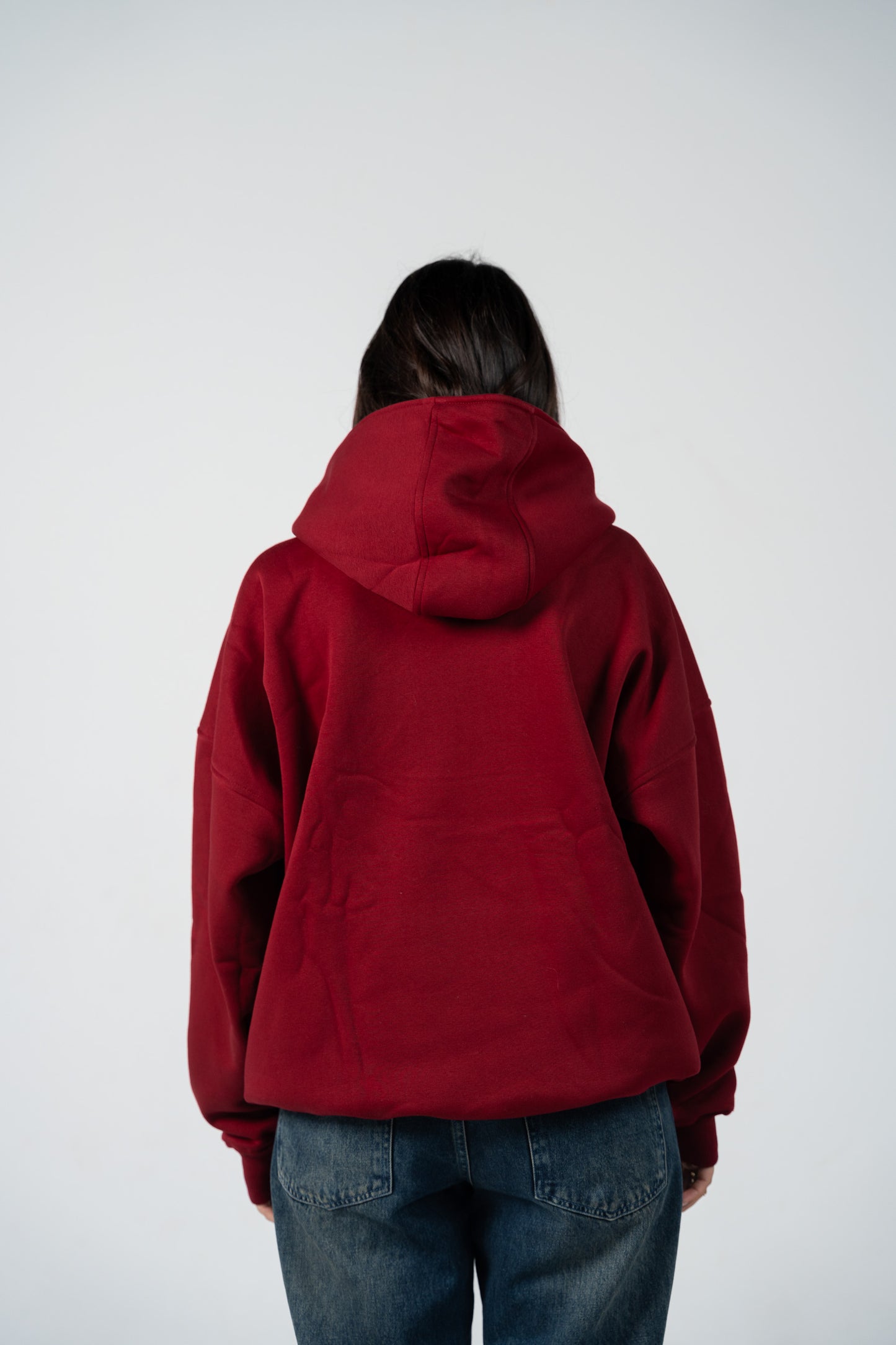 Wine Burgundy Hoodie