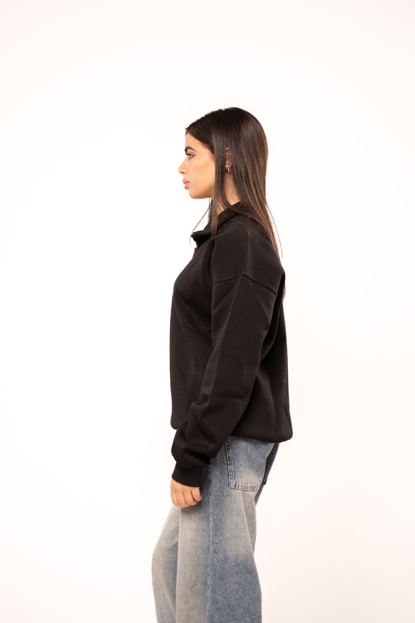 Ink Black Quarter-Zip
