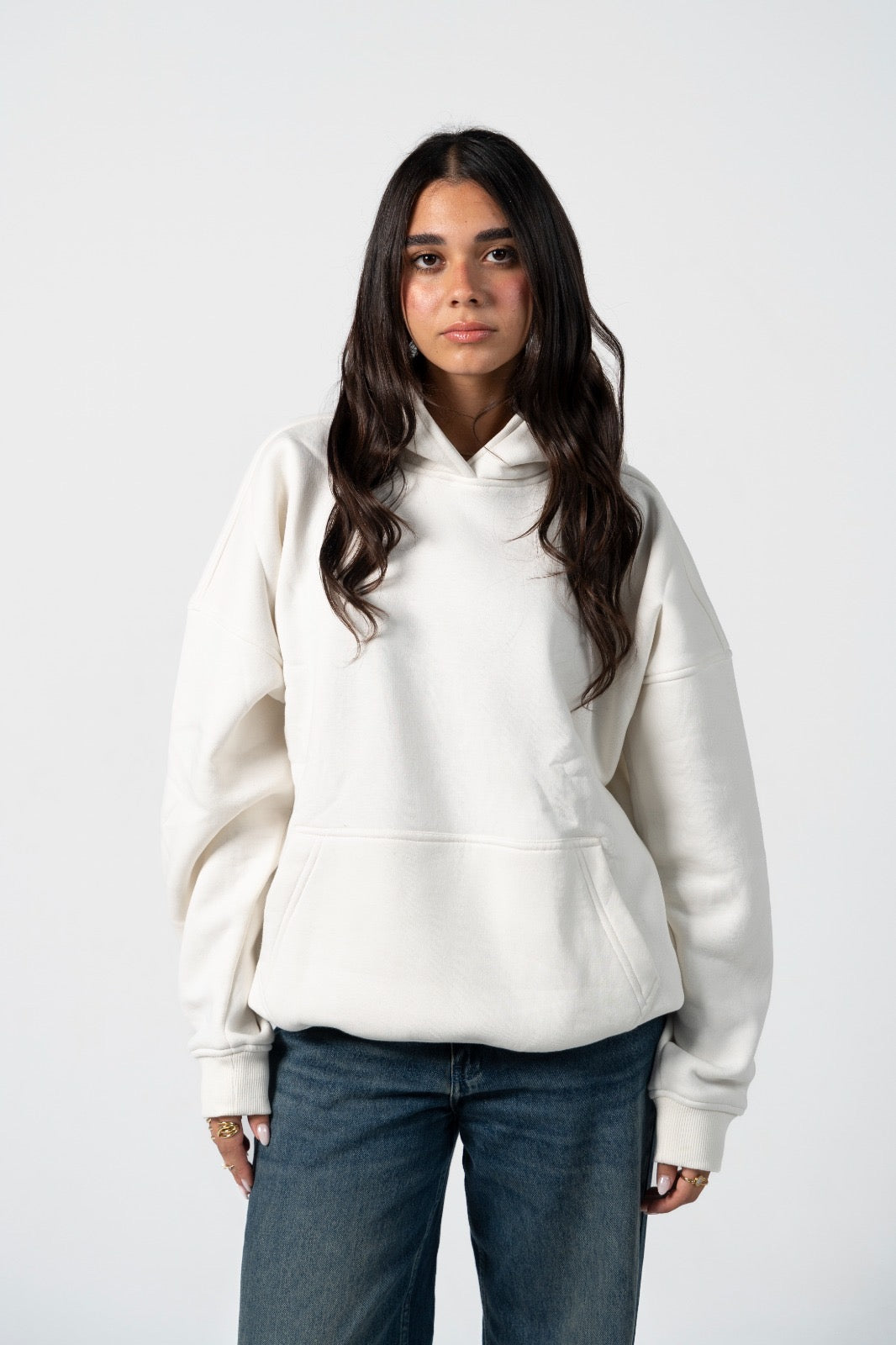 Ice White Hoodie