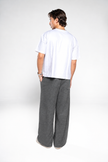 Iron Grey Wide-Leg SweatPants