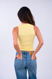 Butter Yellow Tank Top
