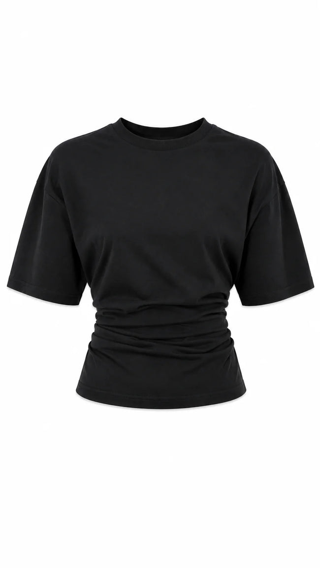 Ink Black Snatched Shirt
