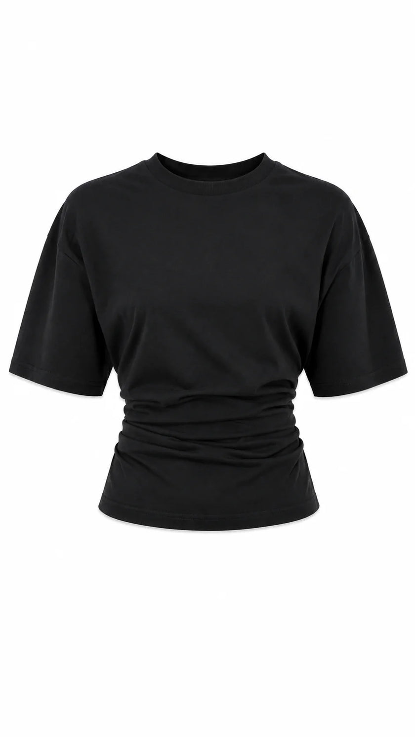 Ink Black Snatched Shirt