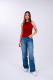 Deep Crimson Tank Top