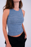 Washed Sky Blue Tank Top