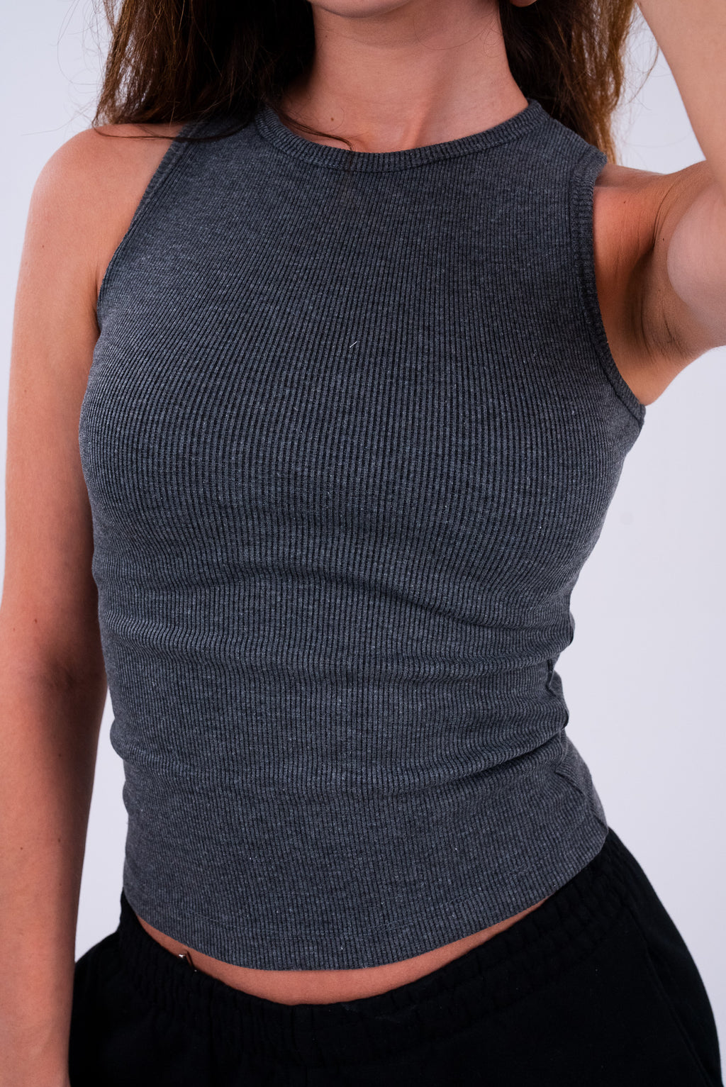 Dim Gray Tank Top