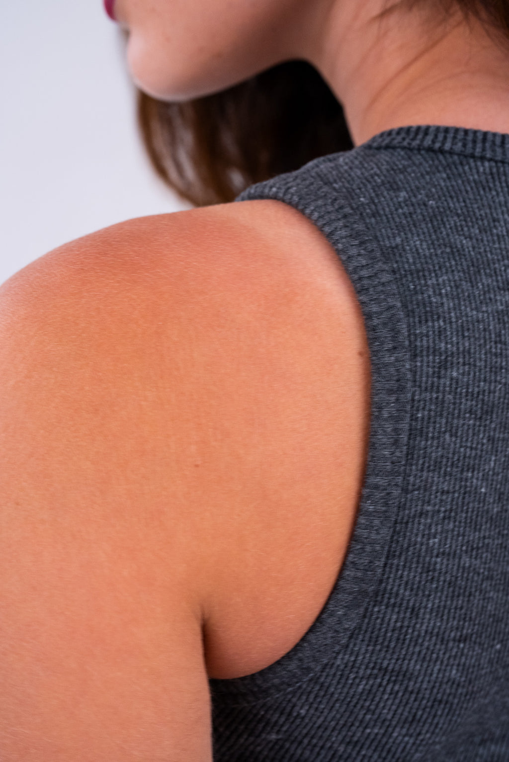 Dim Gray Tank Top