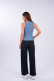 Washed Sky Blue Tank Top