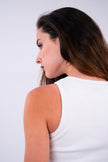 Pearl White Tank Top