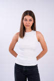 Pearl White Tank Top