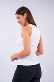 Pearl White Tank Top