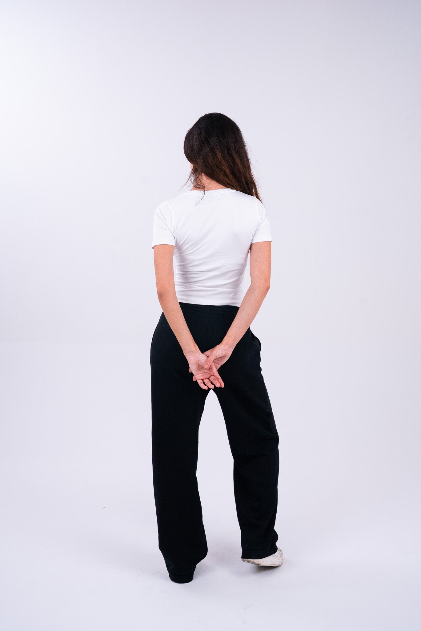 Ice White U-Shaped Top