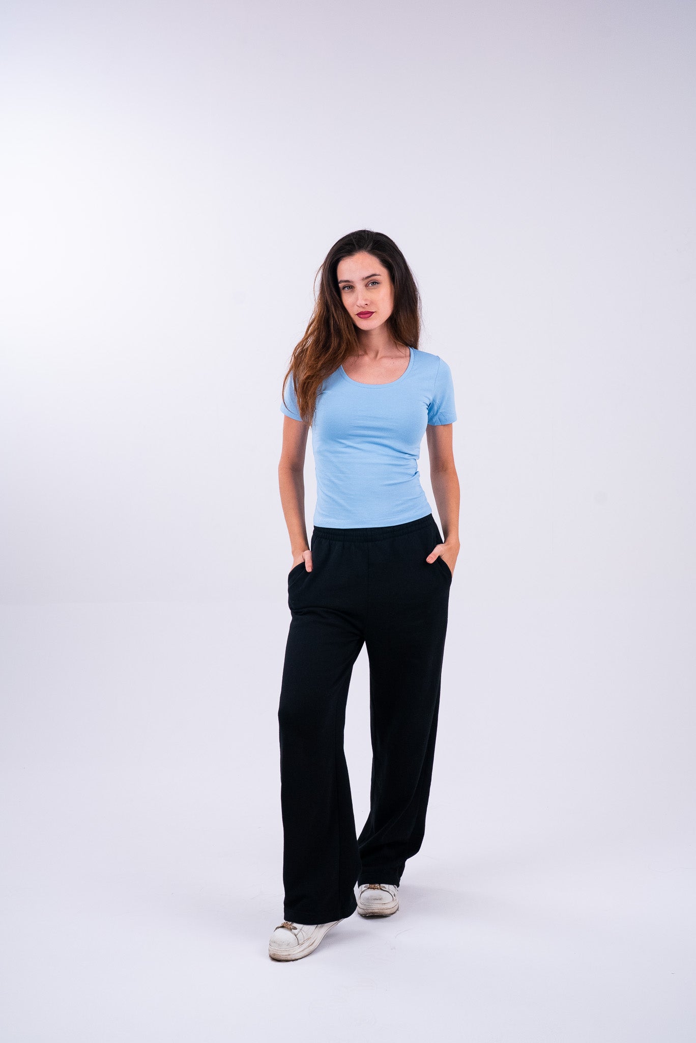 Jordy Blue U-Shaped Top