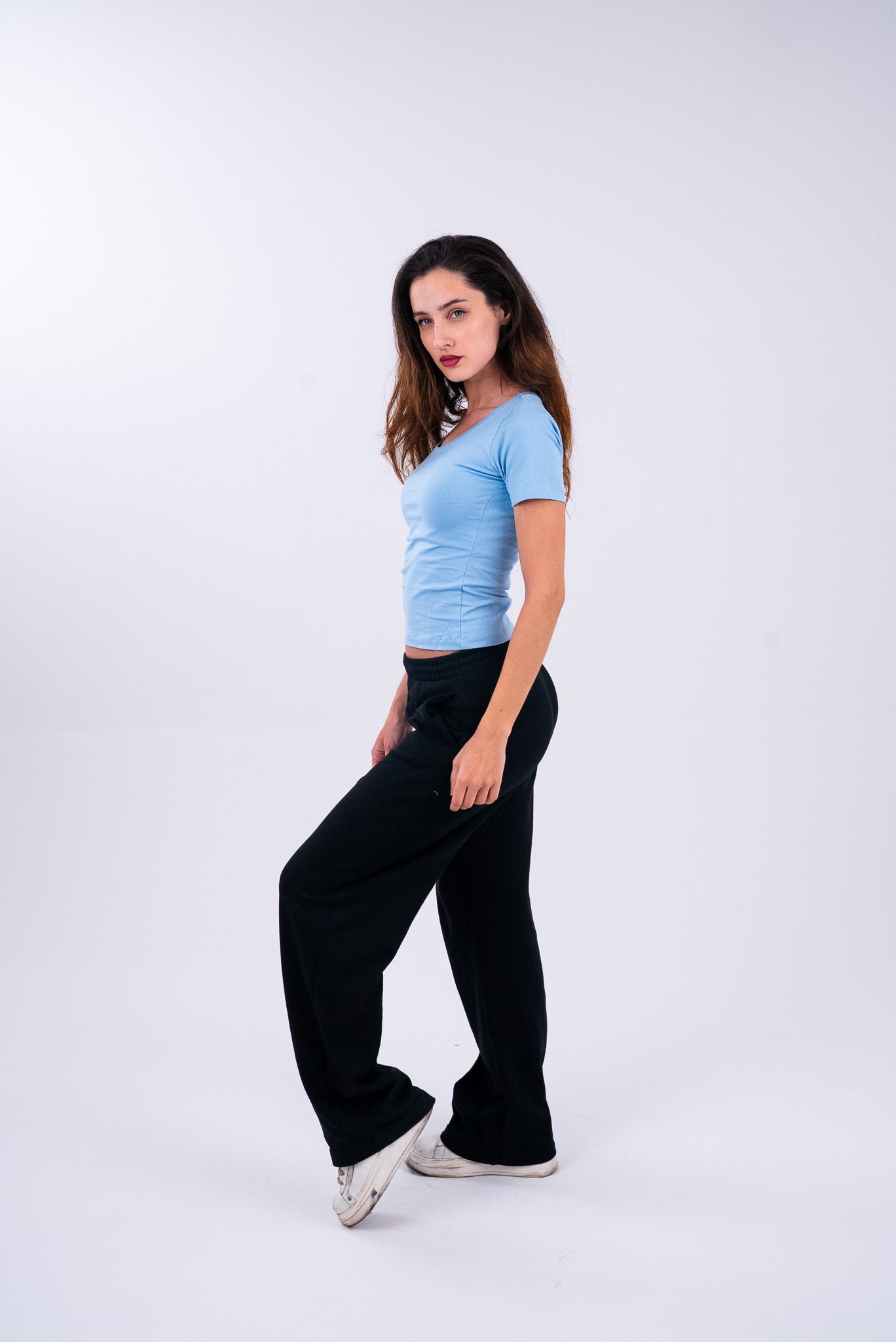 Jordy Blue U-Shaped Top
