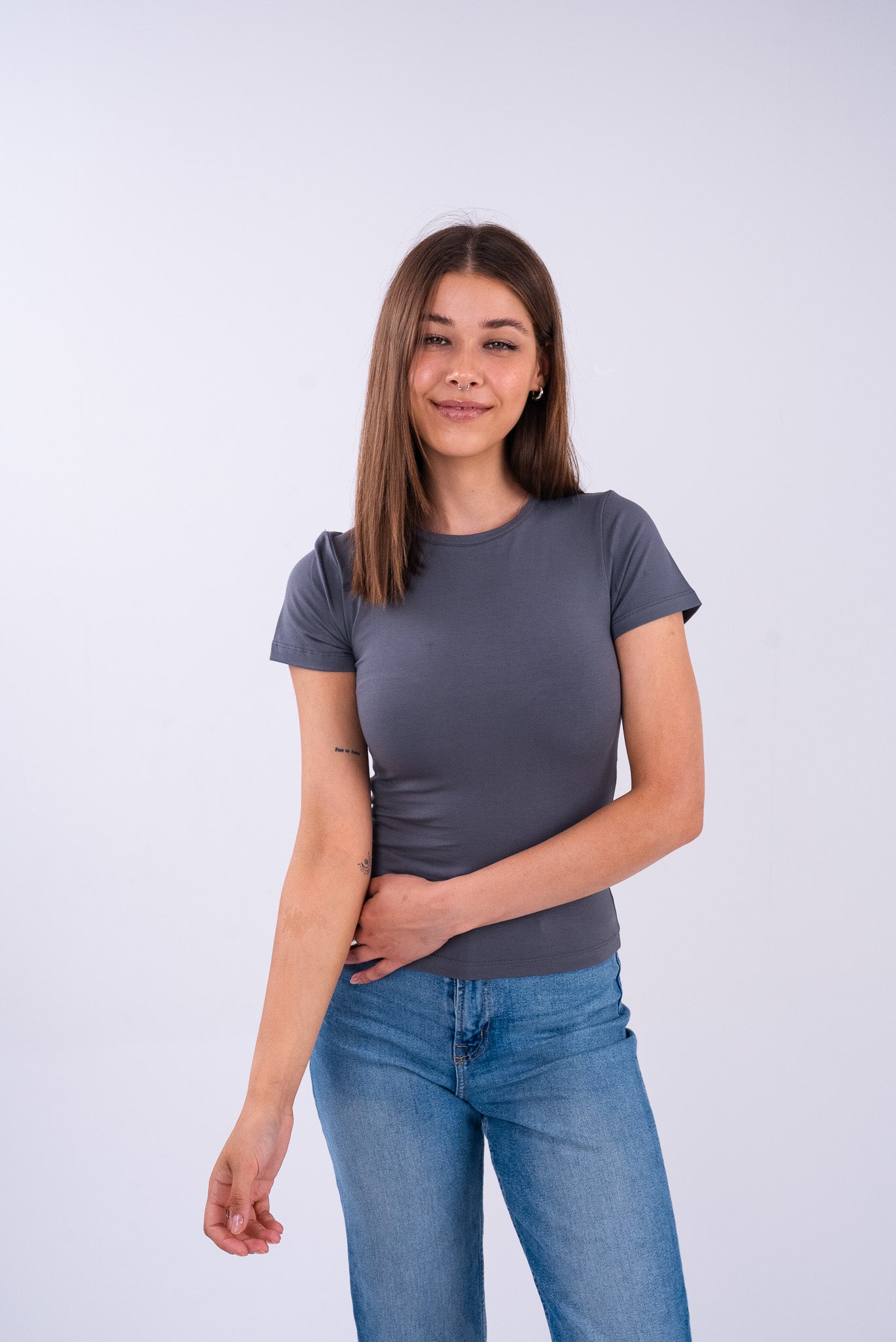 Dim Gray Basic Top