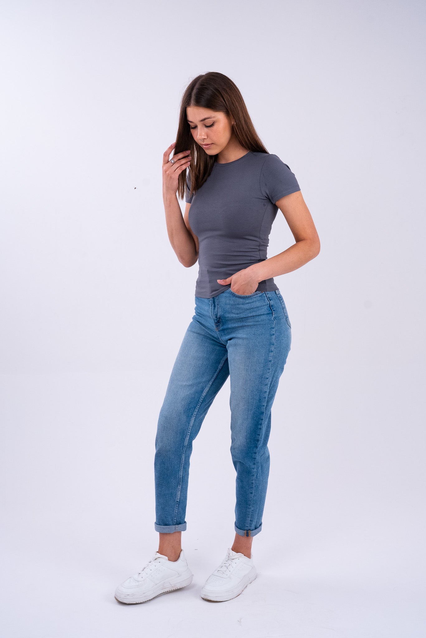 Dim Gray Basic Top
