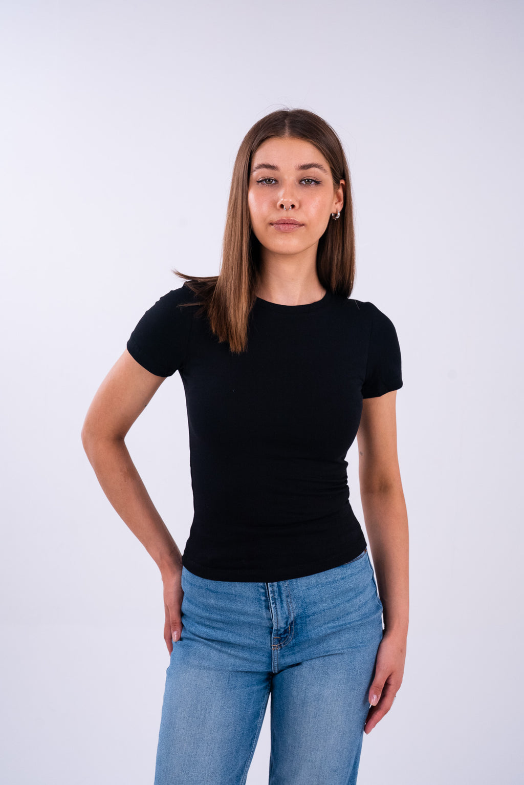 Midnight Black Basic Top
