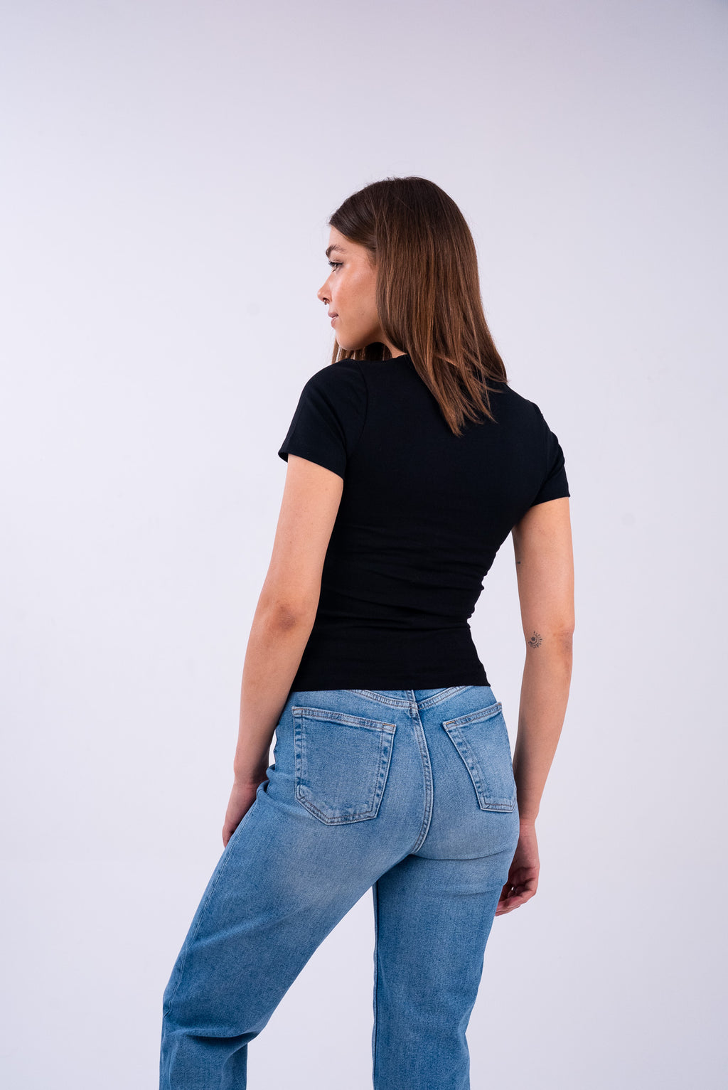 Midnight Black Basic Top