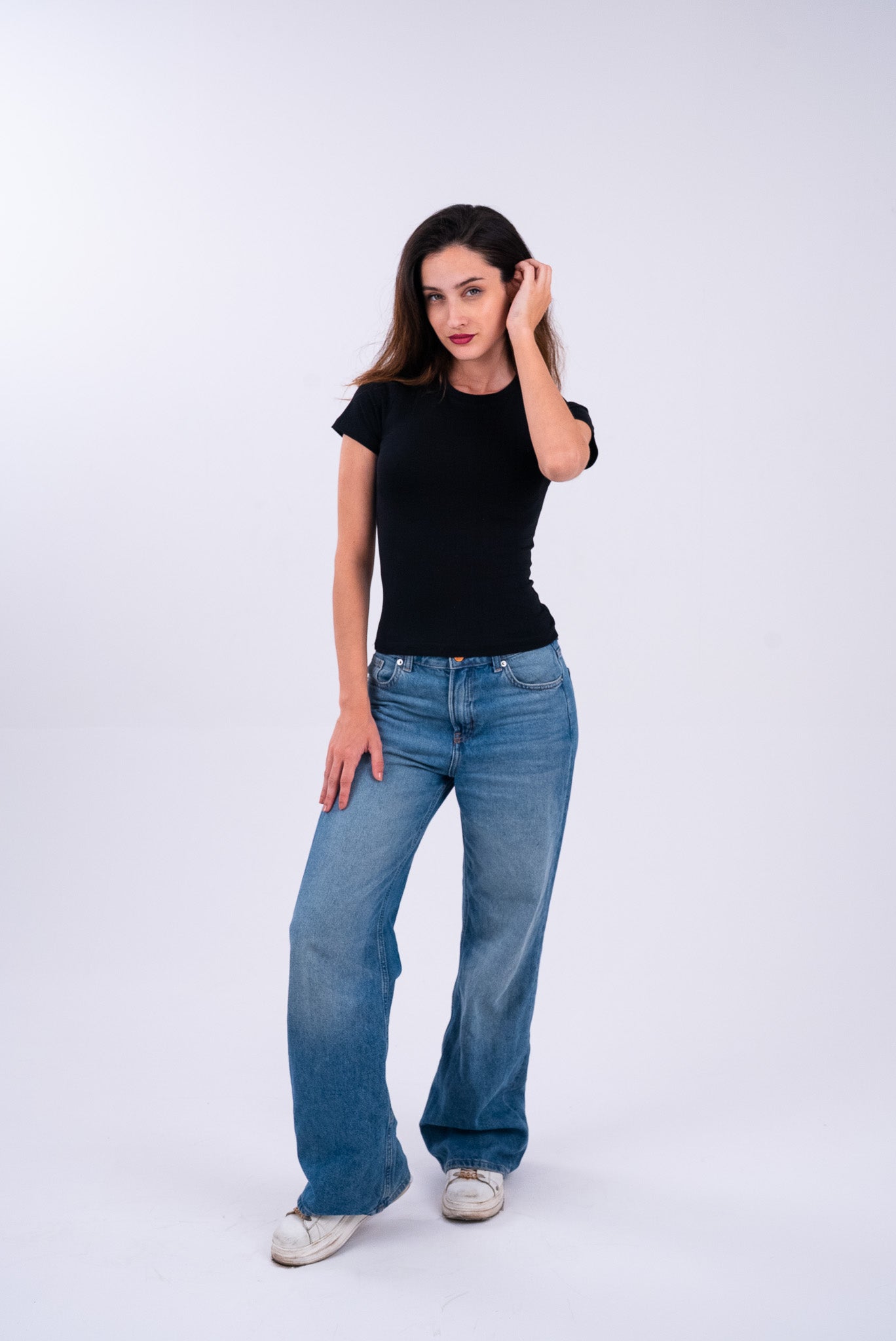 Midnight Black Basic Top