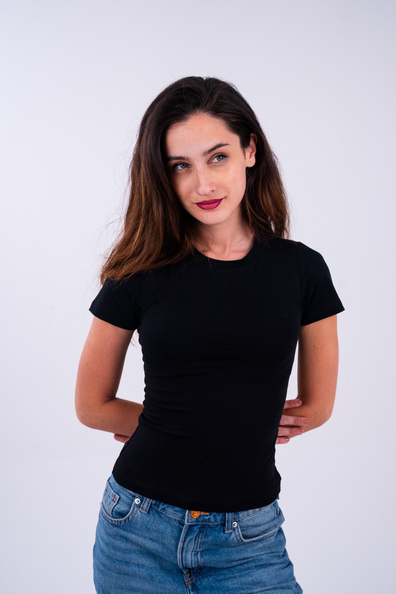 Midnight Black Basic Top