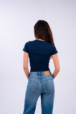 Oxford Blue Basic Top