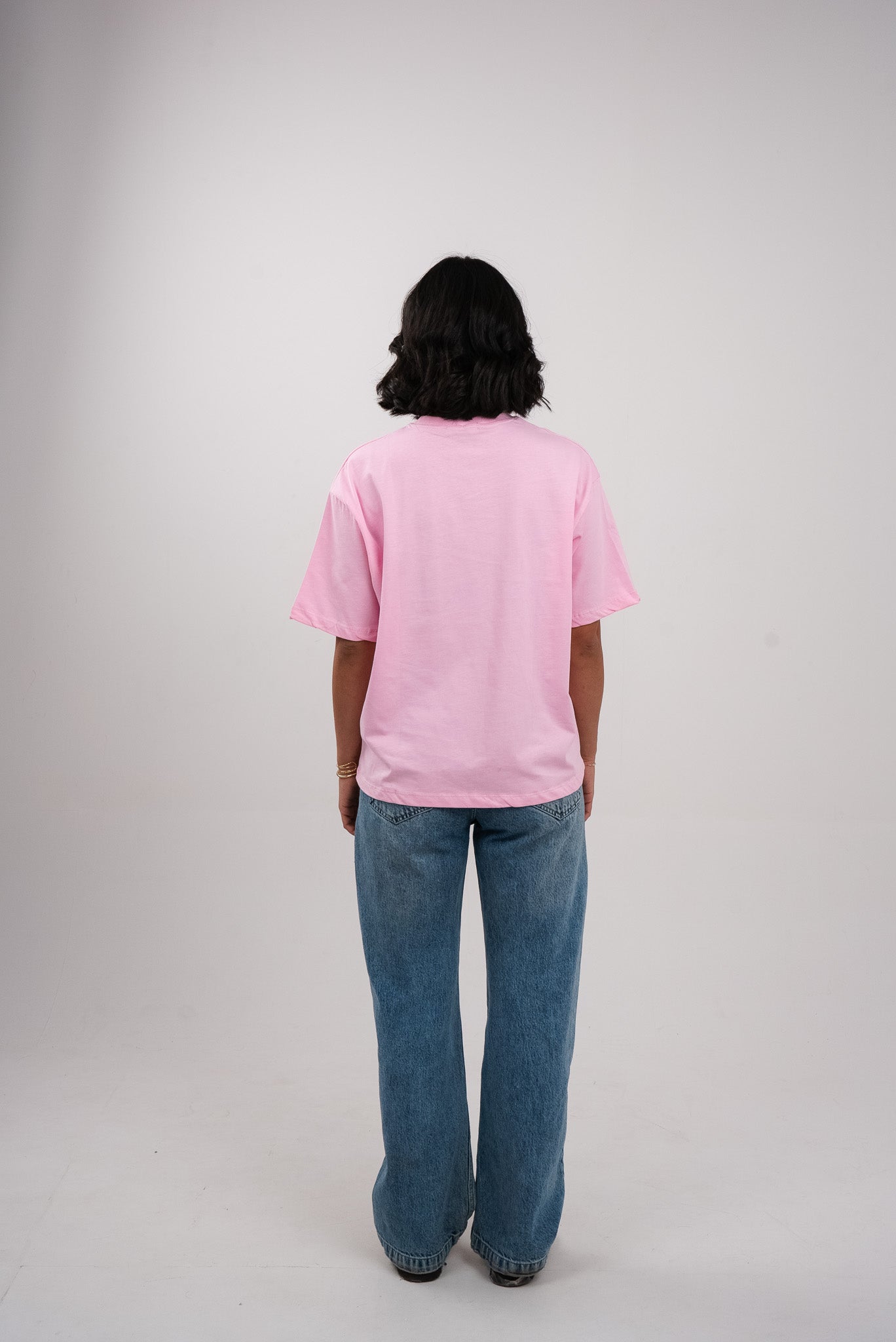 BubbleGum Pink Boxy T-Shirt