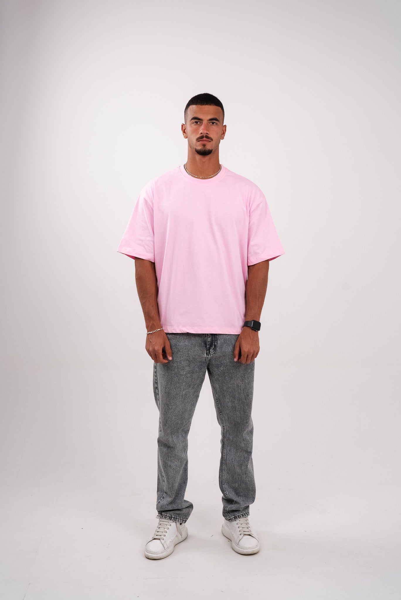 BubbleGum Pink Boxy T-Shirt