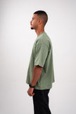 Olive Green Boxy T-Shirt