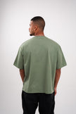 Olive Green Boxy T-Shirt