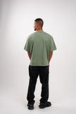 Olive Green Boxy T-Shirt