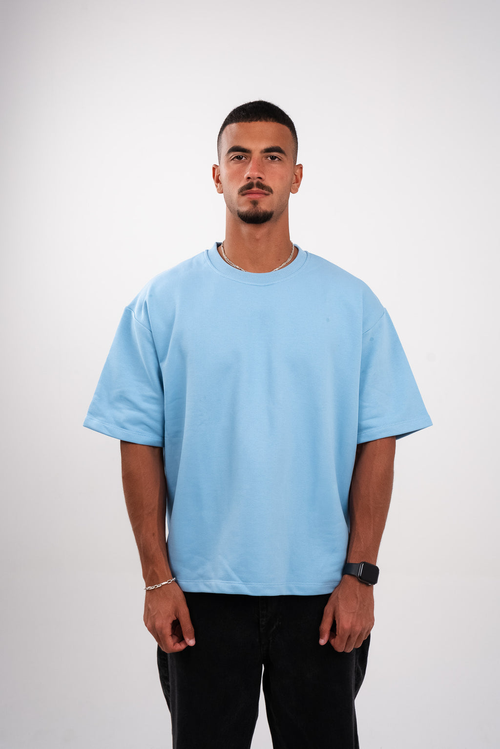 Blue Heavy Weight Boxy T-Shirt