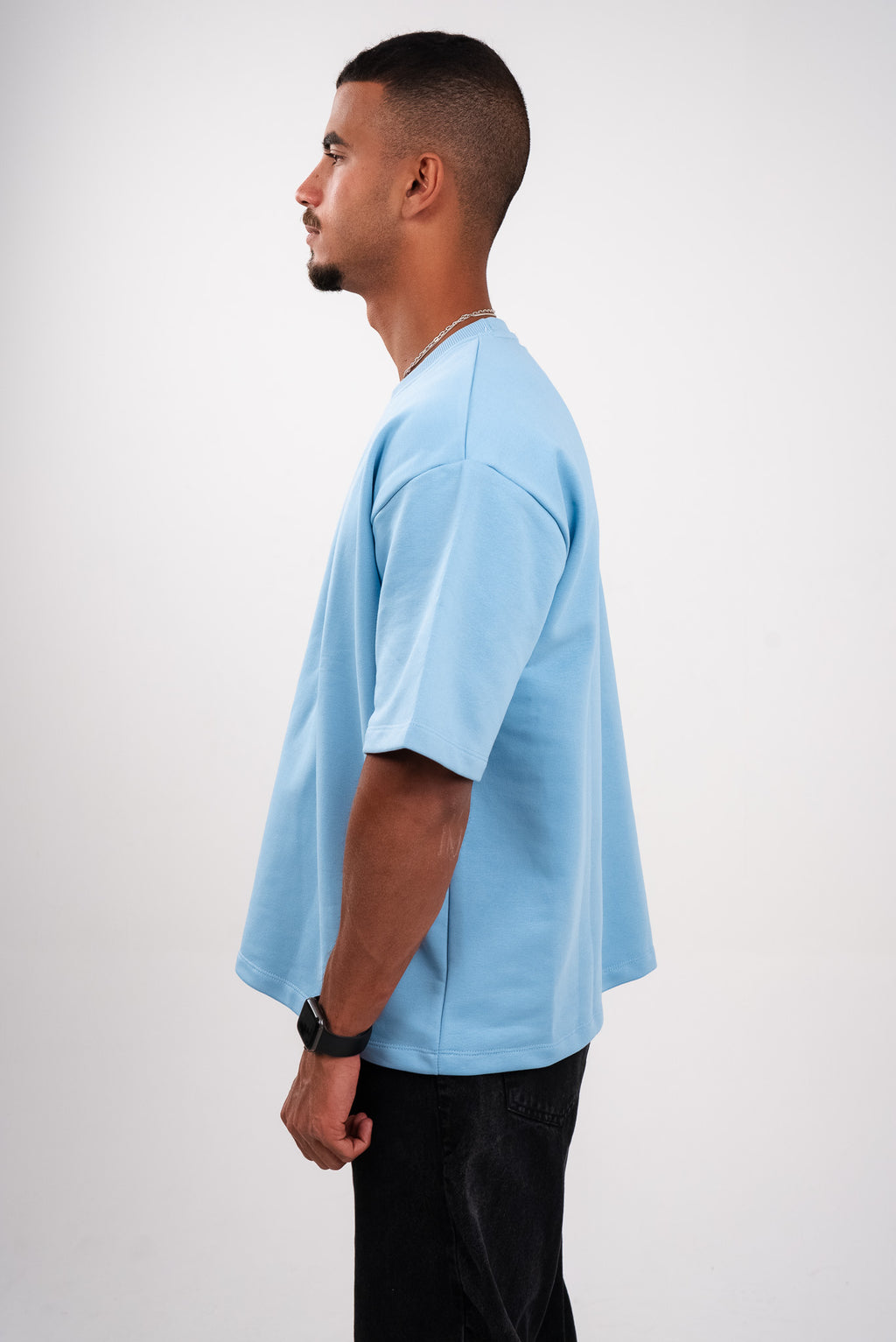 Blue Heavy Weight Boxy T-Shirt