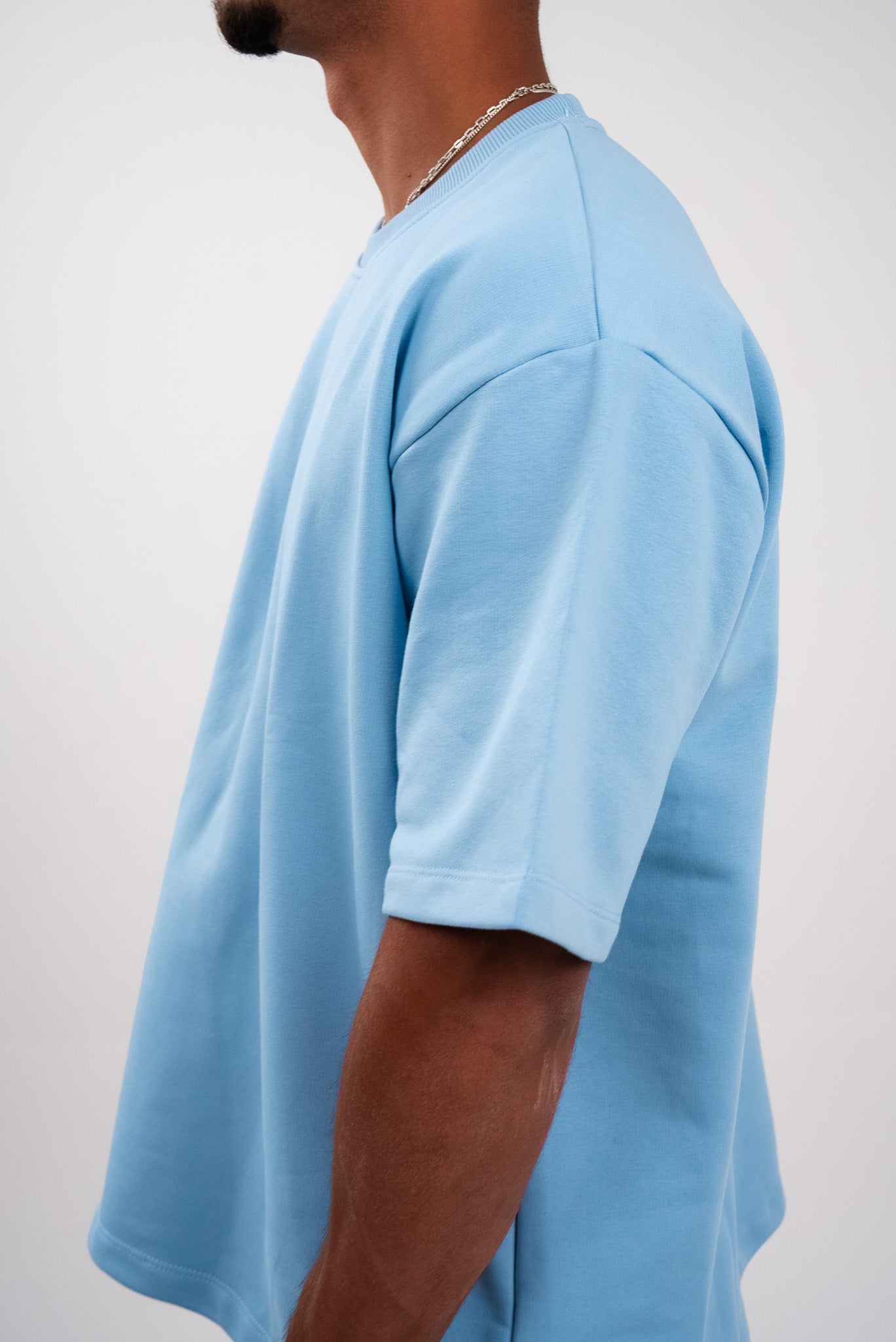 Blue Heavy Weight Boxy T-Shirt
