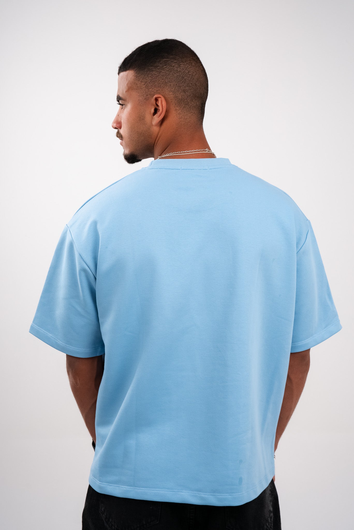 Blue Heavy Weight Boxy T-Shirt